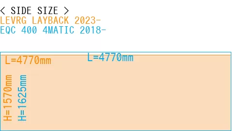 #LEVRG LAYBACK 2023- + EQC 400 4MATIC 2018-